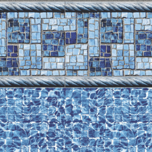 Summer River Tile River Mosaic Floor ​27 mil - Fox